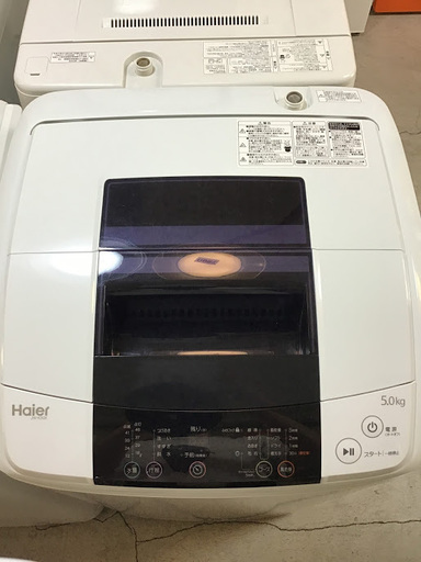 【送料無料・設置無料サービス有り】洗濯機 Haier JW-K50K 中古