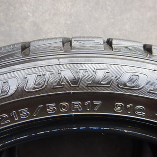 215/50Ｒ17　4本組　ダンロップスタッドレス　レガシィ、ステップワゴン