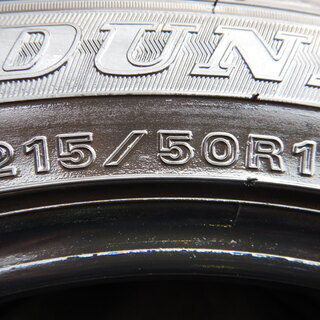 215/50Ｒ17　4本組　ダンロップスタッドレス　レガシィ、ステップワゴン