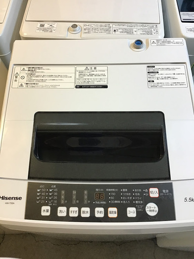 【送料無料・設置無料サービス有り】洗濯機 2018年製 Hisense HW-T55A 中古