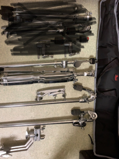 50%一気放出中！シンバルスタンド ケース クランプ シンバルホルダー