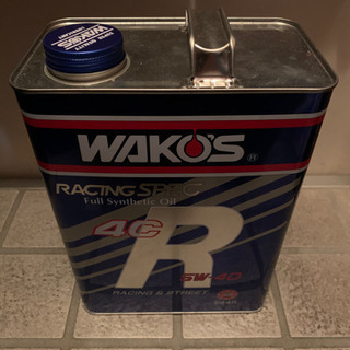 WAKO'S RACING SPEC 4CR 5W-40 4L缶