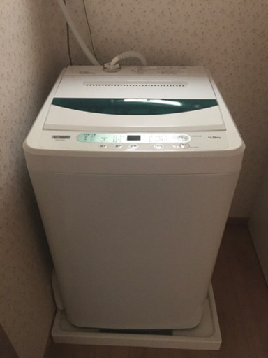 ［2019年製］洗濯機　4.5kg
