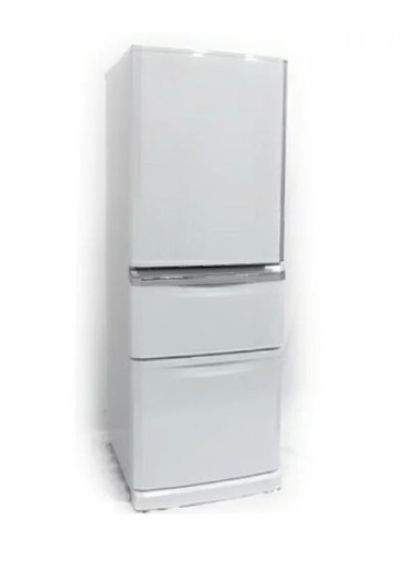 三菱 ノンフロン 冷凍冷蔵庫 MR-C34YL-W 2015年製 335L