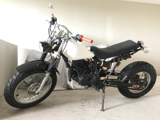 YAMAHA ヤマハ TW200 カスタムタイヤ、リアサス新品