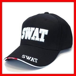 77 SWAT レプリカ 帽子 キャップ ブラック