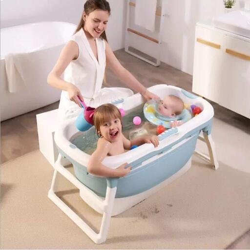 103 マルチバスタブ 大 PINK ベビーバス子ども用プール介護用お風呂