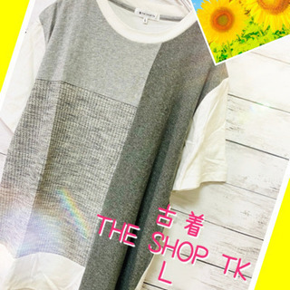 メンズ　THE SHOP TK Tシャツ Ｌ