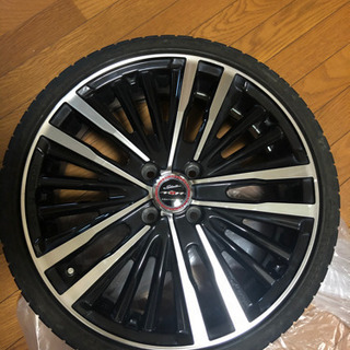4本セット シャレン ホイール タイヤ付 17インチ 軽