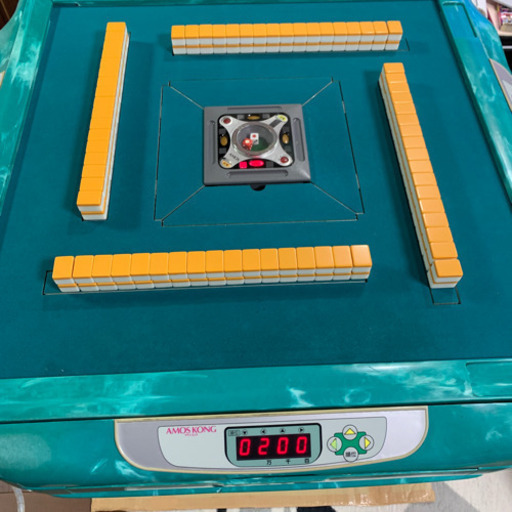 全自動麻雀卓 アモス コングキューブ 28mm牌 点数表示