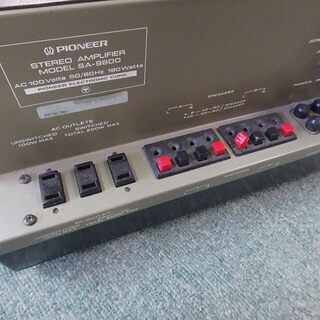 ステレオアンプ　☆PIONEER パイオニア　SA-9800☆ジャンク品 6 27