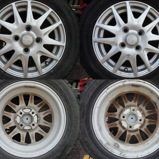 スター柄 アルミホイール4本 軽自動車
