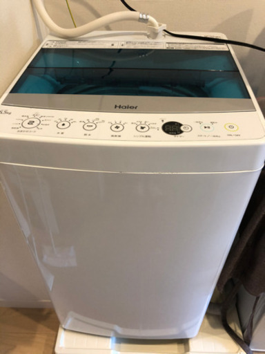 洗濯機2017年製ハイアール当方未使用