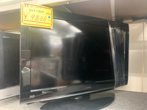 テレビ揃ってます！TOSHIBA 26型　ブルーレイ内蔵テレビ　2010年