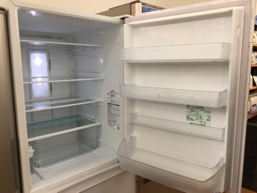 3ドア 大型 冷蔵庫 340L 2016年製 東芝 GR-H34SY 自動製氷 300Lクラス