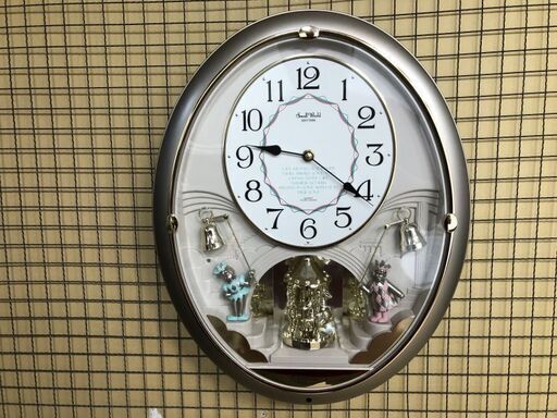 リズム時計工業 からくり 壁掛け時計 4MH710 スモールワールド ☆発送 リズム時計工業 からくり 壁掛け時計 4MH710 スモールワールド ☆発送
