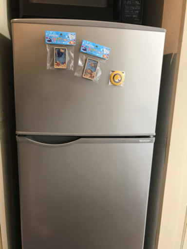 美品　SHARP ノンフロン　冷凍冷蔵庫　SJ-H12D-S  2019年製　118L