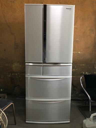 パナソニック PANASONIC冷凍冷蔵庫 NR-FTM476S-N 470L
