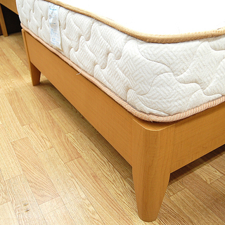 ベッド シングルベッド 幅 101cm マットレス付 シーリー製 シーリー 