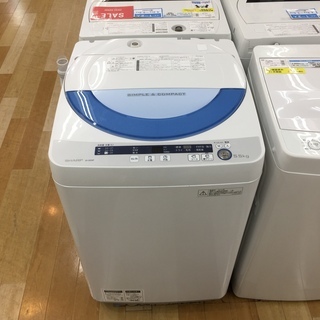 1年保証付き！SHARP 全自動洗濯機 5.5kg【トレファク岸和田】