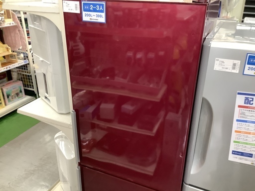 2ドア冷蔵庫 AQUA AQR-D28D 2015年製 275L - キッチン家電
