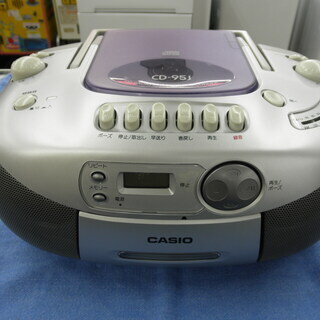 CASIO カシオ CDラジカセ CDラジオカセットレコーダー ...