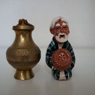 置物　インド　ガンジス　飾り　陶器　