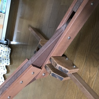 訳あり　木製ハンモックスタンド