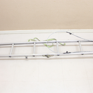ナカオ 昇柱用具 特殊梯子 折りたたみ式 電柱ハシゴ 電気工事 はしご 電柱梯子(HD686awxY)②