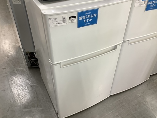 2ドア冷蔵庫 85L TAG LABEL AT-RE85B 2019年製