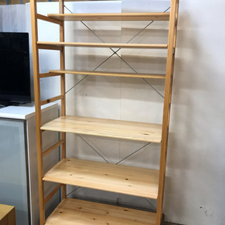 Amazon｜無印良品 パイン材ユニットシェルフ用帆立 中 幅3×高さ