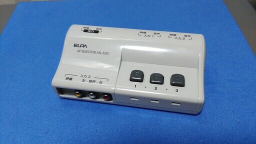Avセレクター 画面入力切換器 車中泊等に Elpa 製 中古 ブルーコメット 名古屋のテレビ アクセサリー の中古あげます 譲ります ジモティーで不用品の処分