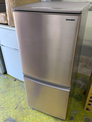 冷蔵庫 SHARP 2019年 一人暮らし 単身 2ドア 137L SJ-D14E-N シャープ つけかえどっちもドア 川崎 SG
