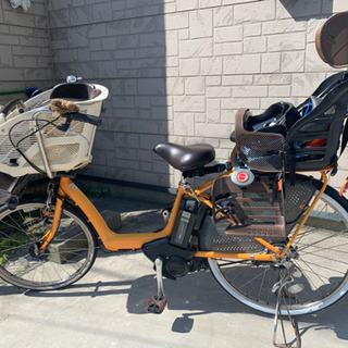 電動自転車3人乗り対応☺︎