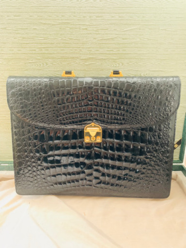 vitcroco 本革 イタリア製 ブリーフケース 鍵付き