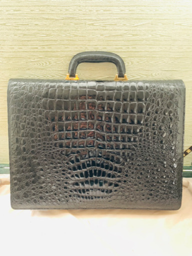 vitcroco 本革 イタリア製 ブリーフケース 鍵付き