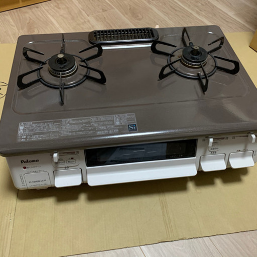 パロマ グリル付きSiセンサーテーブルコンロ IC-N86BHA-R-12A13A-R