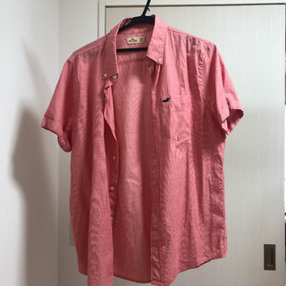半袖シャツ　ピンク　ホリスター  Mサイズ