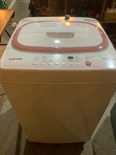 ★ダイウー 大宇 7キロ 洗濯機 DW-S70CP 2018年製★