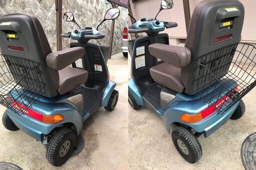 ☆彡⑤M スズキ・セニアカー!バッテリー新品!!電動車いす・車椅子
