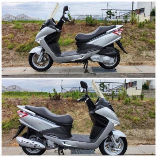 明石市～激安小型スクーター!大きなスクリーンに大きな車体!SYMのRV125i、質問・現車確認大歓迎!配送あり