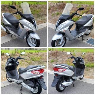明石市～激安小型スクーター!大きなスクリーンに大きな車体!SYMのRV125i、質問・現車確認大歓迎!配送あり 明石市～激安小型スクーター!大きなスクリーンに大きな車体!SYMの
