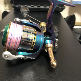 Daiwa Emelaldas2506、リールスタンド、ブリーデンWハンドルカスタム