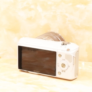 ☆WifiSDでスマホ転送☆ソニー NEX-3 レンズキット ホワイト