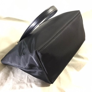 ケイトスペード 黒ナイロン ミニトートバッグ  WKRU5992 dawn black（001）