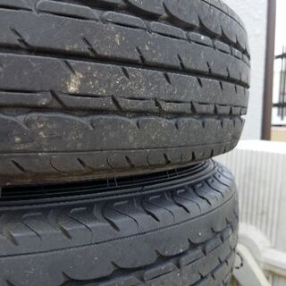 【お買い上げありがとうございました。】軽トラ、軽バンに！13インチ145R 　ホイール綺麗！