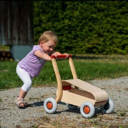 ドイツ　木製　手押し車　Sirch Sibi SCHORSCH