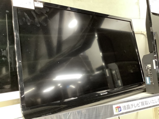 液晶テレビ 32インチ SHARP LC-32J9 2014年製 リモコン付【北浦和駅から徒歩10分！トレファク浦和店】