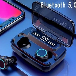 【新品】高音質なワイヤレスイヤホン 防水 Bluetooth5....