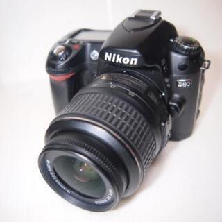 ニコン 一眼レフ D80 + ニコンレンズ 18-55mm(手ブレ補正付）の画像